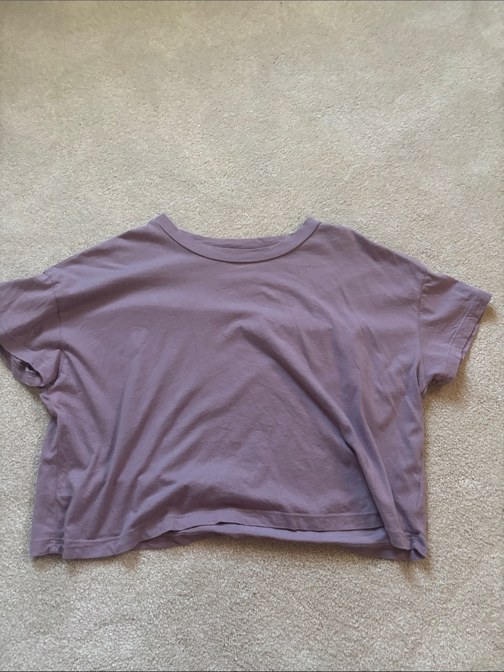 MATE the label lavender crop top